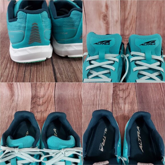 Altra Womens Size 6.5 Rivera Teal Blue Running Shoes AL0A4VQV324 - Picture 10 of 14